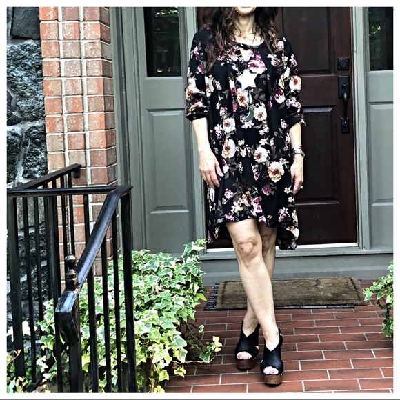 ✨LAST ONE✨Floral  long tunic loose fit dress - Picture 2 of 8